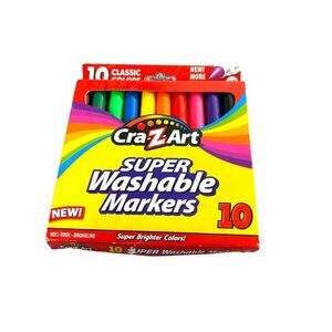 Cra-Z-Art Super Washable Markers PK 10 New